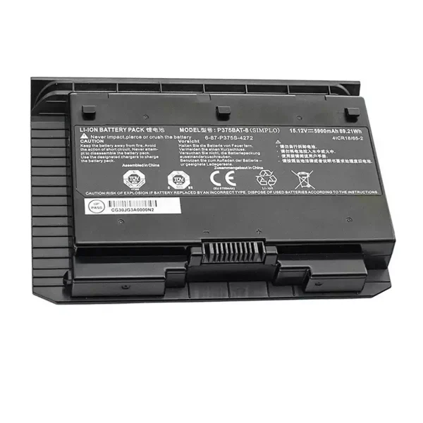 Batería Para Laptop CLEVO 6-87-P375S-427,6-87-P375S-4271