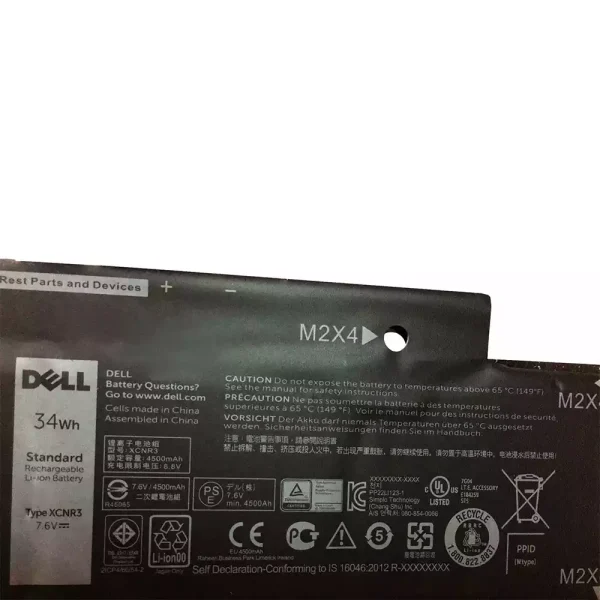 Batería Para Laptop DELL Latitude 13 7370 - Imagen 3