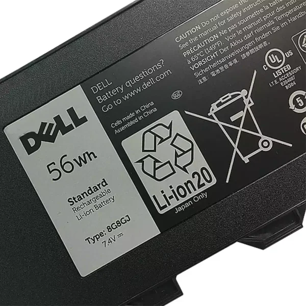 Batería Para Laptop DELL 8G8GJ - Imagen 3