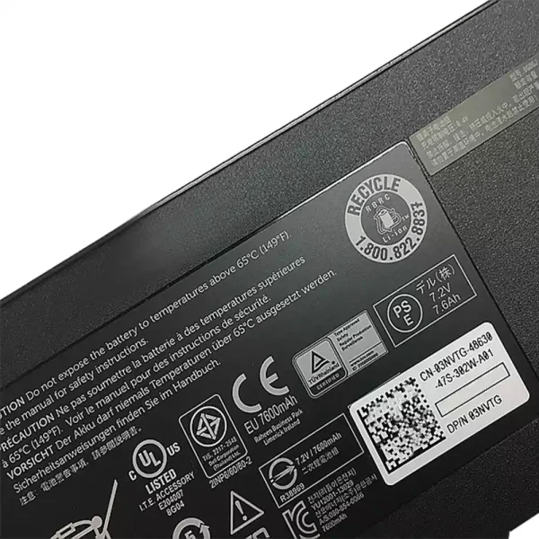 Batería Para Laptop DELL 8G8GJ - Imagen 4