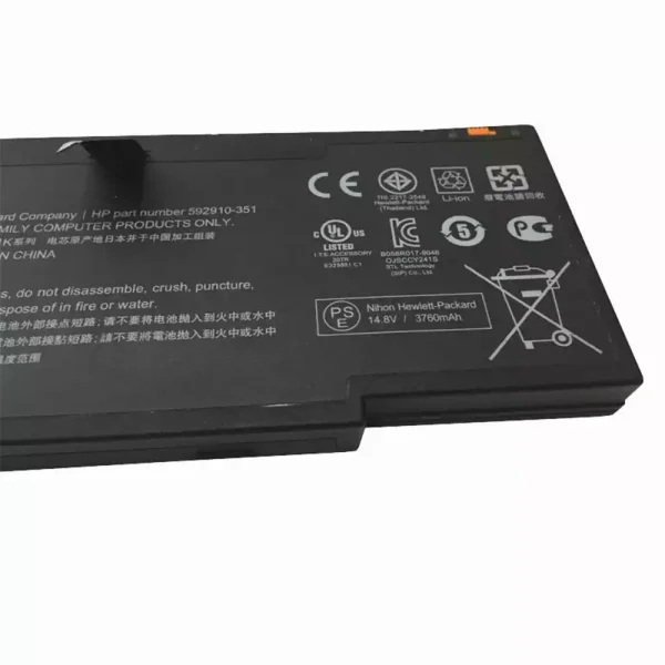 Batería Para Laptop HP RM08,Envy 14 - Imagen 3