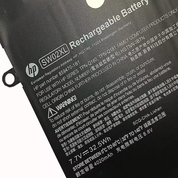 Batería Para Laptop HP x2 210 G2 - Imagen 3