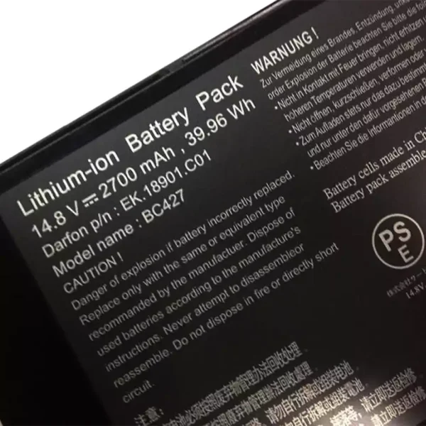 Batería Para Laptop Olivetti OLIBOOK S1350 - Imagen 3