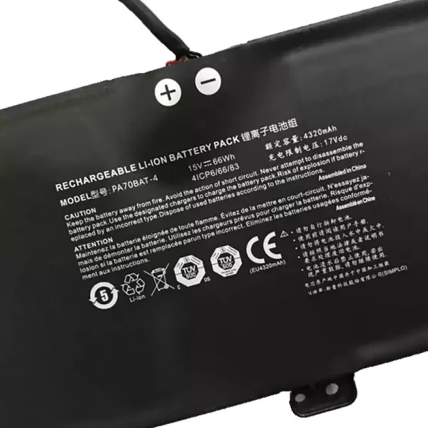 Batería Para Laptop SCHENKER Technologies XMG Pro 17 - Imagen 3