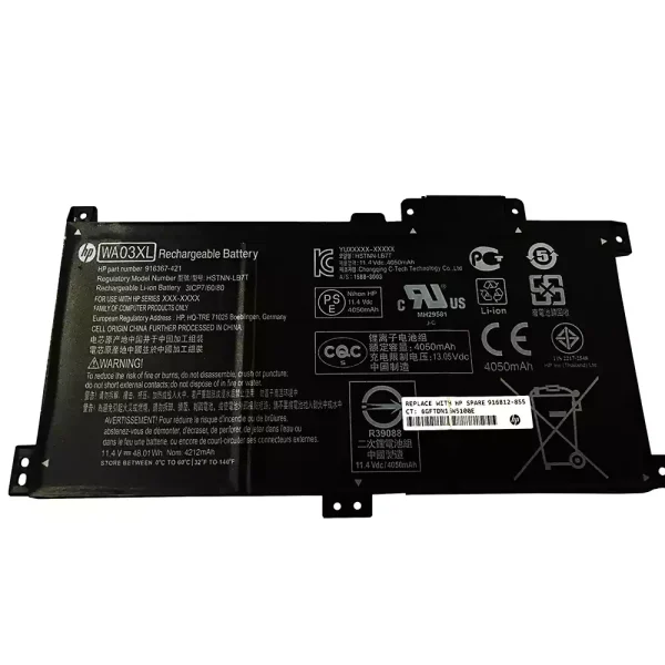 Batería Para Laptop HP WA03XL