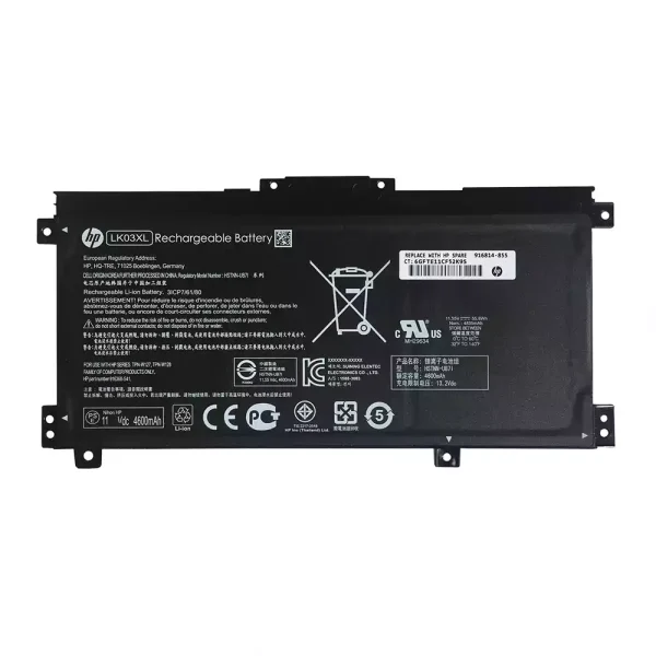 Batería Para Laptop HP TPN-W127