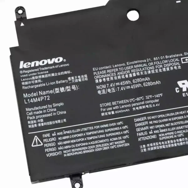 Batería Para Laptop LENOVO Yoga 700-14ISK - Imagen 3