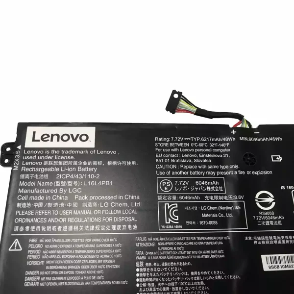 Batería Para Laptop LENOVO YOGA 720-13IKB - Imagen 3