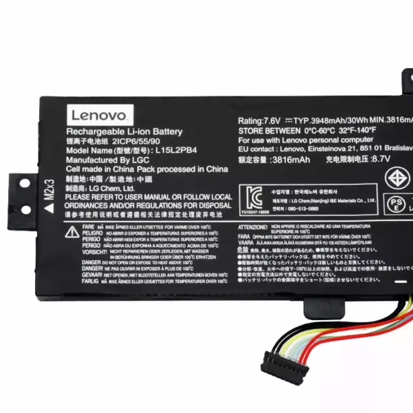 Batería Para Laptop LENOVO L15L2PB4 - Imagen 3