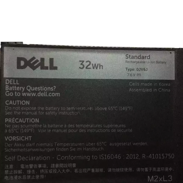 Batería Para Laptop DELL 0JV6J - Imagen 3