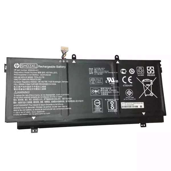Batería Para Laptop HP TPN-Q178