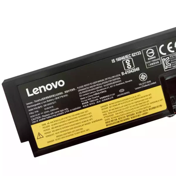 Batería Para Laptop LENOVO ThinkPad E570 - Imagen 3