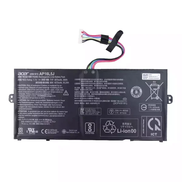 Batería Para Laptop ACER AP16L5J