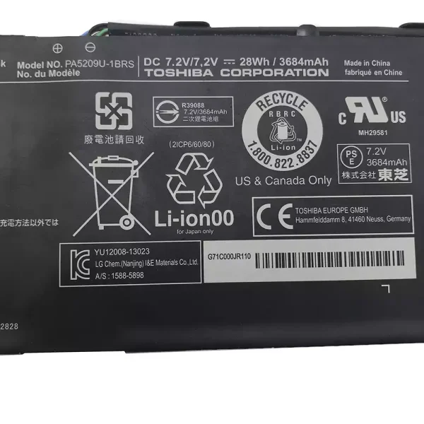 Batería Para Laptop TOSHIBA Satellite L10W-B,Satellite L10W-C - Imagen 3