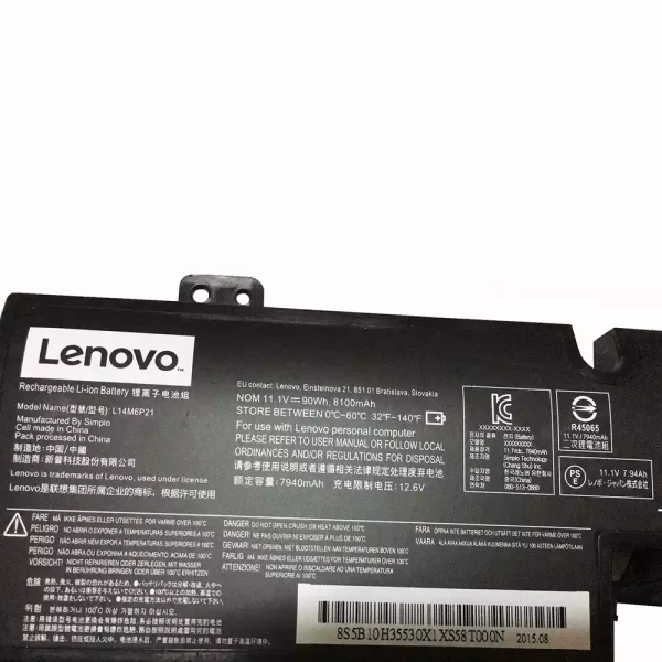 Batería Para Laptop LENOVO L14M6P21 - Imagen 3