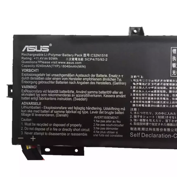 Batería Para Laptop ASUS C32N1516 - Imagen 3