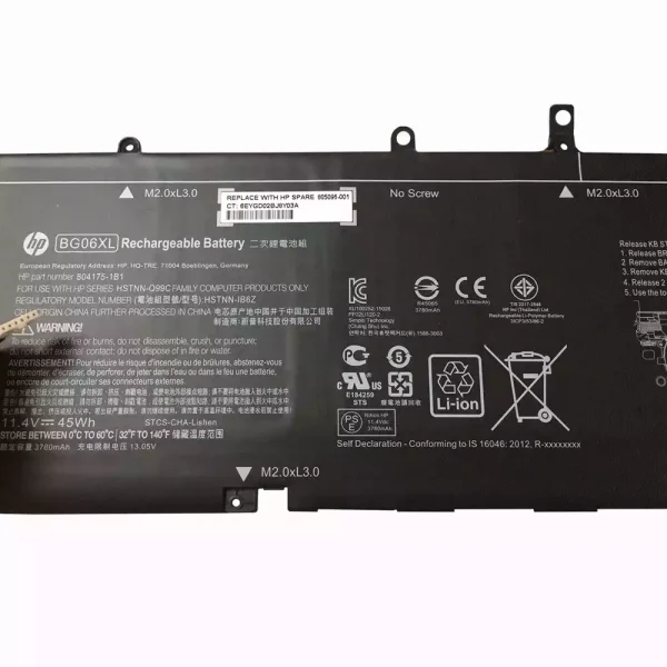 Batería Para Laptop HP HSTNN-IB6Z - Imagen 3