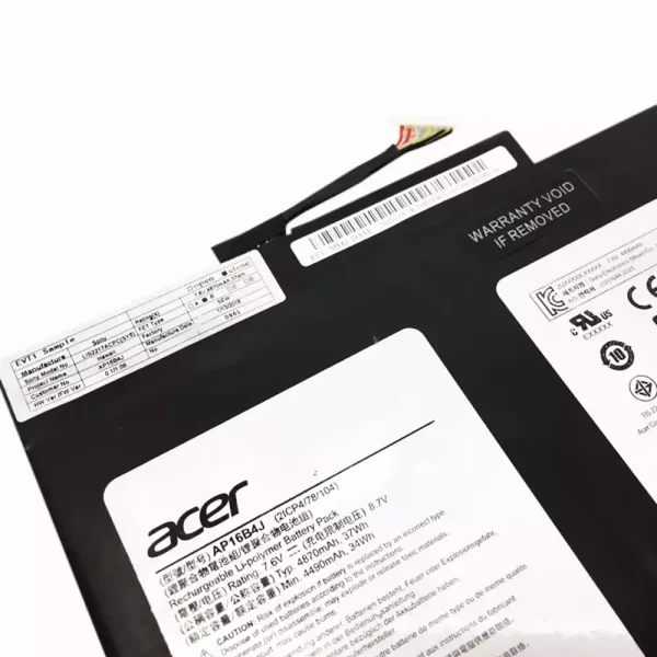 Batería Para Laptop ACER AP16B4J - Imagen 3