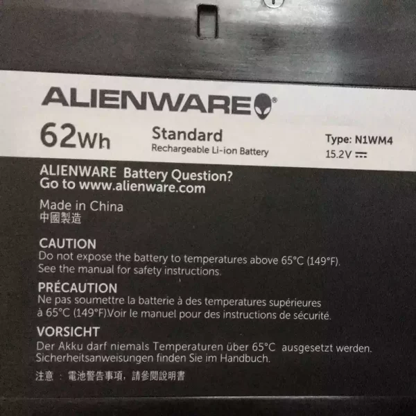 Batería Para Laptop DELL Alienware 13 R2 - Imagen 3