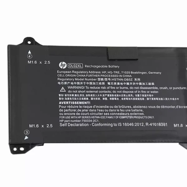 Batería Para Laptop HP OL02XL - Imagen 3