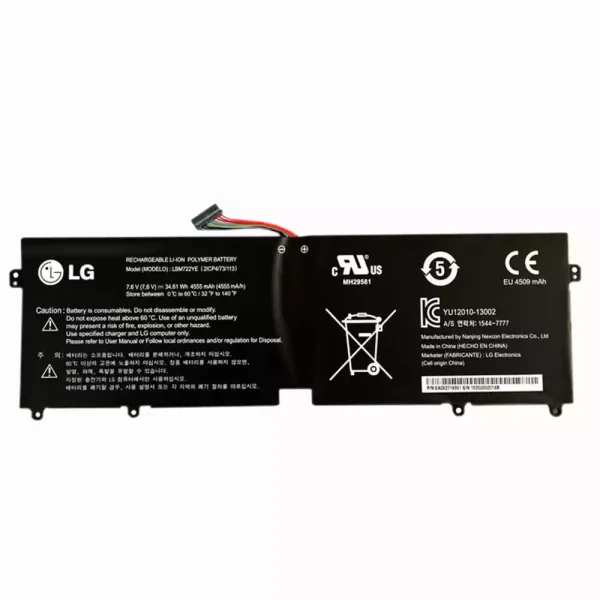 Batería Para Laptop LG LBM722YE