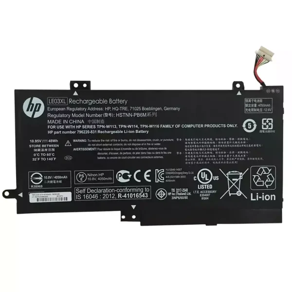 Batería Para Laptop HP LE03XL