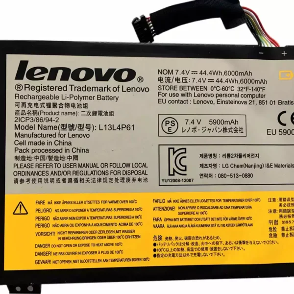 Batería Para Laptop LENOVO Edge 15 80K9 - Imagen 3