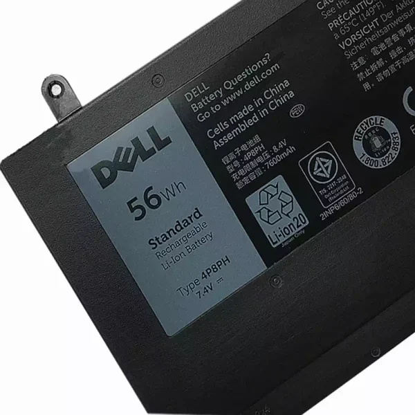 Batería Para Laptop DELL 4P8PH - Imagen 3