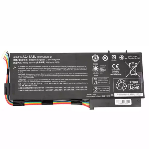 Batería Para Laptop ACER AC13A3L