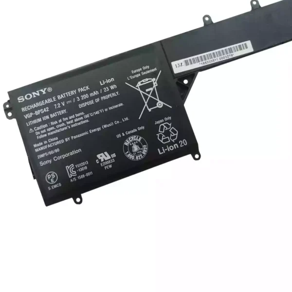 Batería Para Laptop SONY VGP-BPS42 - Imagen 3