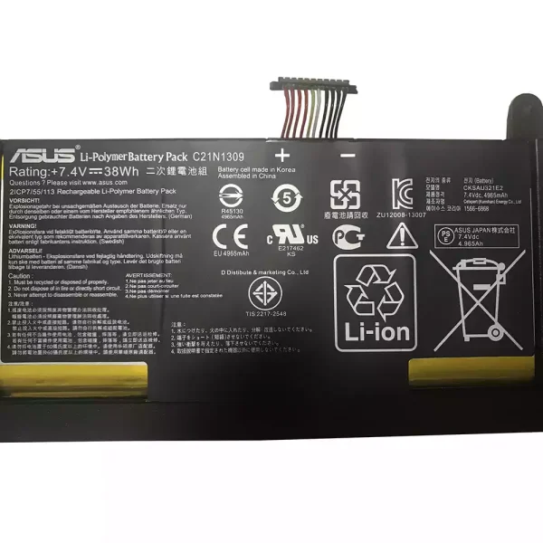 Batería Para Laptop ASUS C21N1309 - Imagen 3