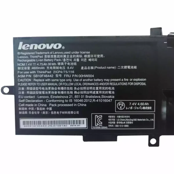 Batería Para Laptop LENOVO Thinkpad Helix 2 - Imagen 3