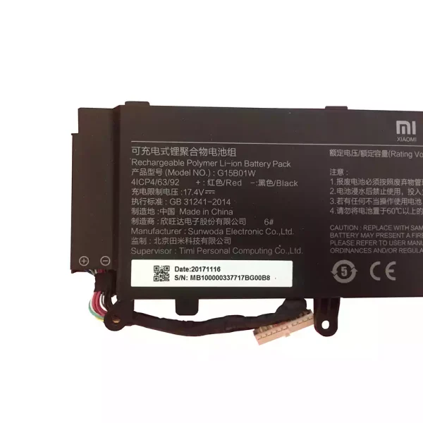 Batería Para Laptop XIAOMI Mi Gaming G15B01W - Imagen 3