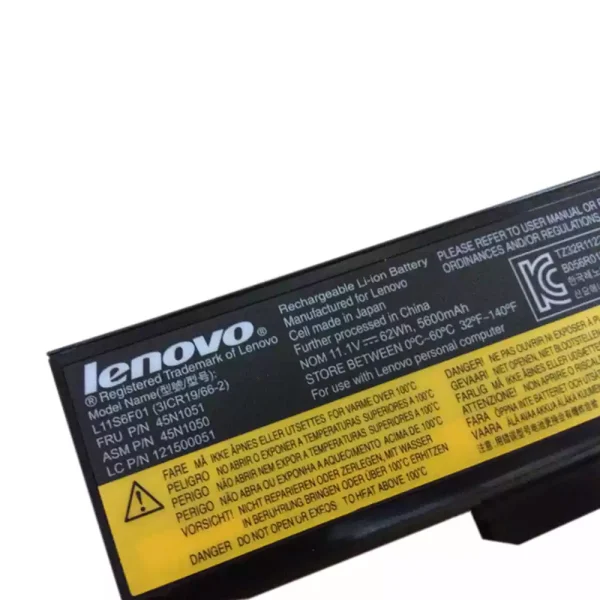 Batería Para Laptop LENOVO Thinkpad Edge E530,Thinkpad Edge E540 - Imagen 3