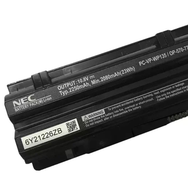 Batería Para Laptop NEC PC-VP-BP96,2Z00119ZA,OP-570-77018 - Imagen 3