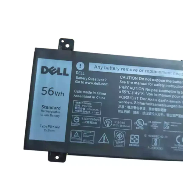 Batería Para Laptop DELL P78G - Imagen 3