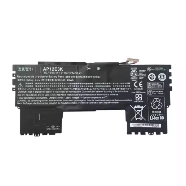 Batería Para Laptop ACER AP12E3K
