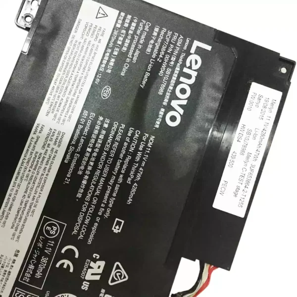 Batería Para Laptop LENOVO Thinkpad E560P,Thinkpad S5 - Imagen 3
