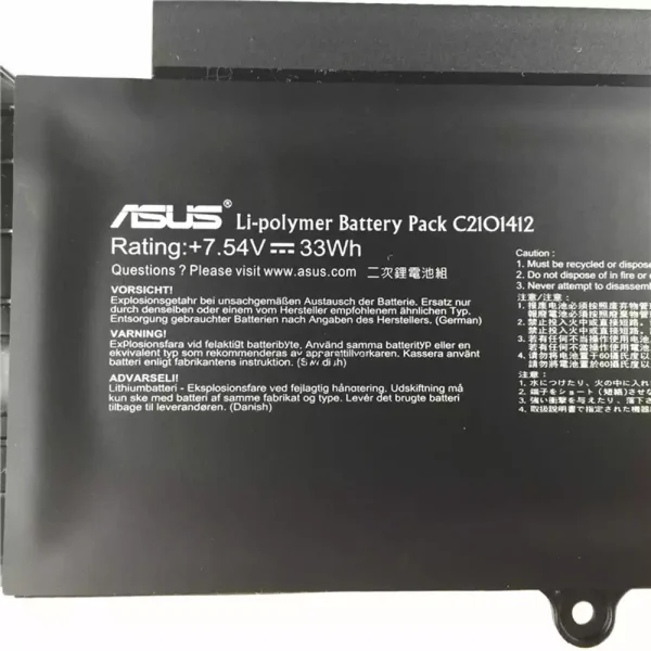 Batería Para Laptop Asus C21O1412,C2101412 - Imagen 3