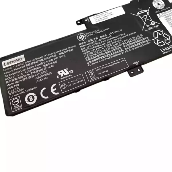 Batería Para Laptop LENOVO ThinkPad S2 2018,ThinkPad L380 - Imagen 3