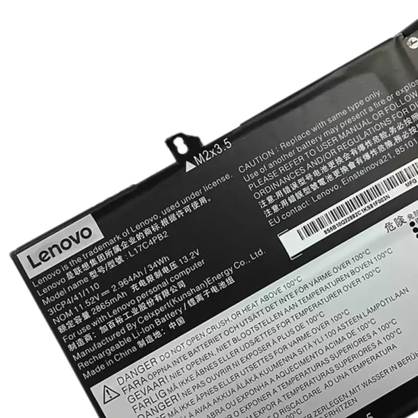 Batería Para Laptop LENOVO L17C4PB2,L17M4PB2 - Imagen 4