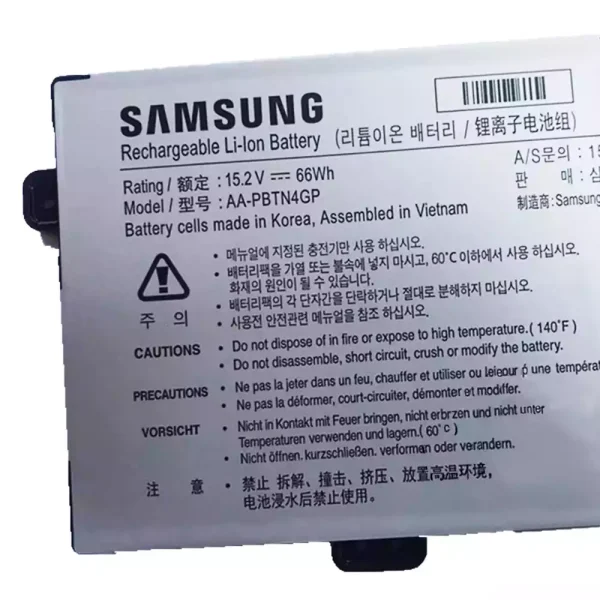 Batería Para Laptop SAMSUNG AA-PBTN4GP - Imagen 3