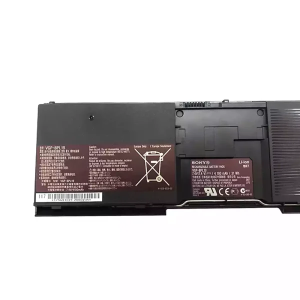 Batería Para Laptop SONY VGP-BPL19,VGP-BPS19 - Imagen 3
