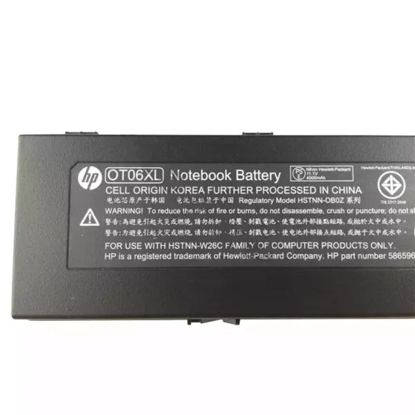 Batería Para Laptop HP OT06XL - Imagen 3
