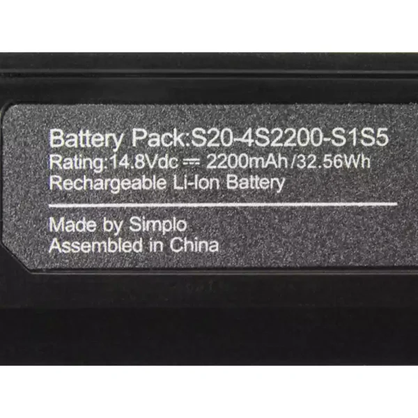Batería Para Laptop ADVENT S40-4S4400-G1L3,S40-4S4400-C1S5 - Imagen 4
