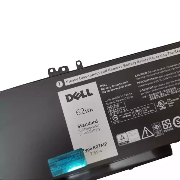 Batería Para Laptop DELL ROTMP,R0TMP - Imagen 3