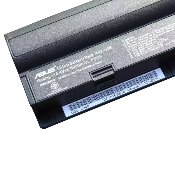 Batería Para Laptop ASUS U36,U36S,U36SD,U36SG,U32U,U36JC - Imagen 3
