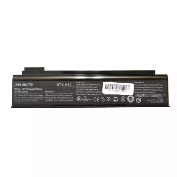 Batería Para Laptop MSI Megabook L710,Megabook L720,Megabook L740,Megabook L745,MEDION SIM 2070