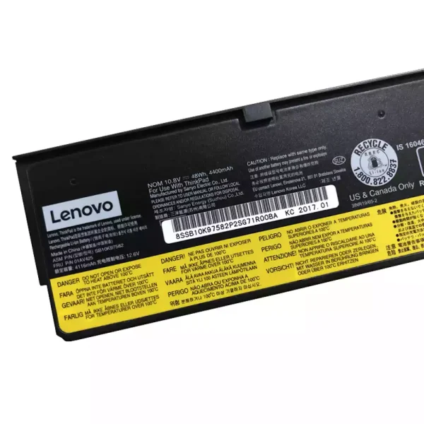Batería Para Laptop LENOVO SB10K97582,SB10K97583 - Imagen 3