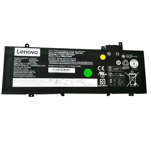 Batería Para Laptop LENOVO L17M3P72